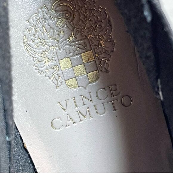 Vince Camuto Women’s Sz 9.5 Black Suede Yannick - Picture 4 of 10